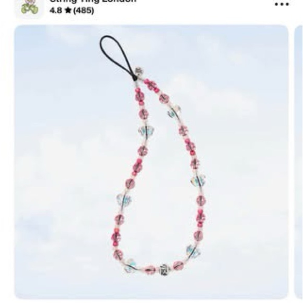 stringting Cupid's Glow Wristlet Phone Strap